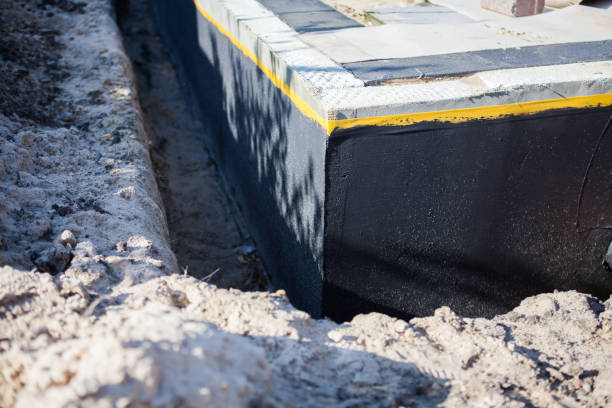 Professional Waterproofing technician working in Claypool, IN